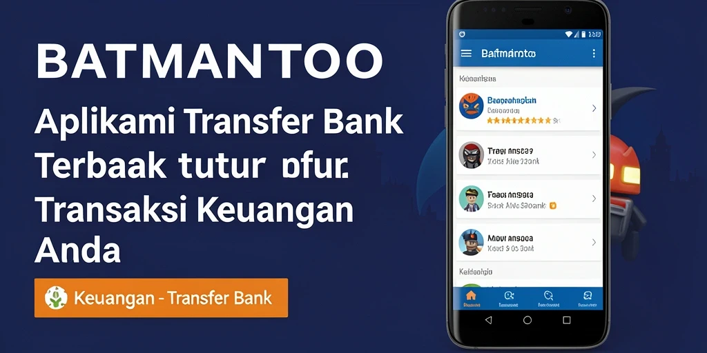 Antarmuka intuitif BATMANTOTO untuk Transfer Bank yang mudah digunakan.