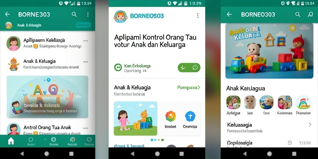 Antarmuka pengguna yang intuitif dan mudah digunakan untuk kontrol orang tua.