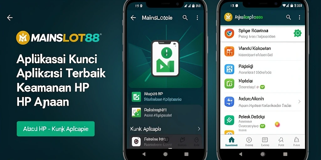 Tampak antarmuka canggih MAINSLOT88 untuk Kunci Aplikasi.