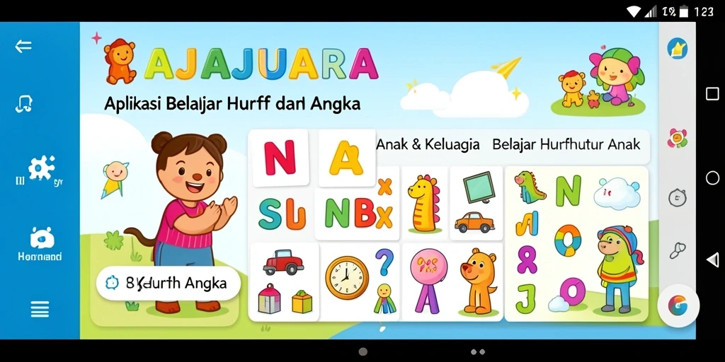 Tampilan antarmuka RAJAJUARA yang menarik dan interaktif.